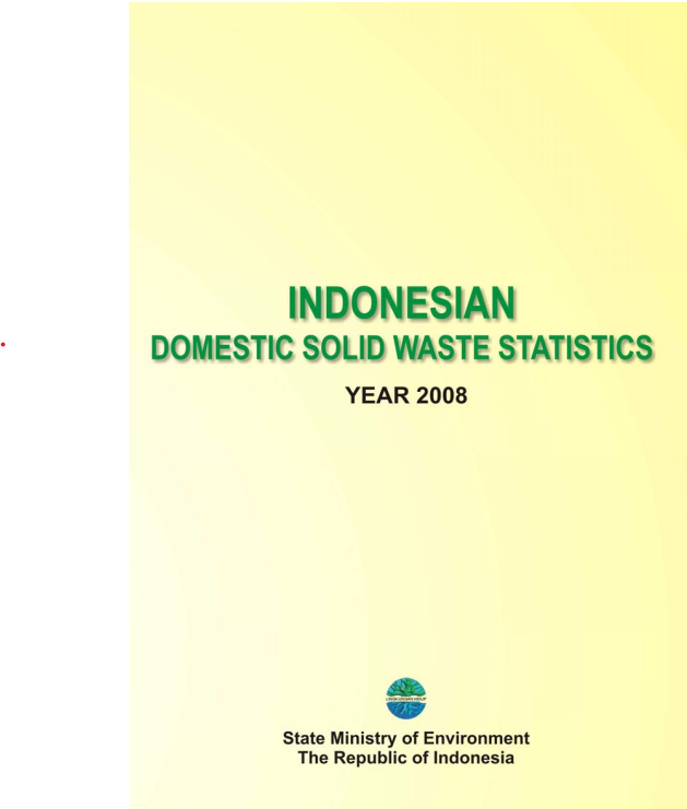 Indonesian Domestic Solid Waste Statistics 2008